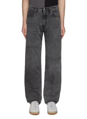 -----------MM6 MAISON MARGIELA  ---- ------------ ----Five Pockets Cotton Straight Leg Jeans --