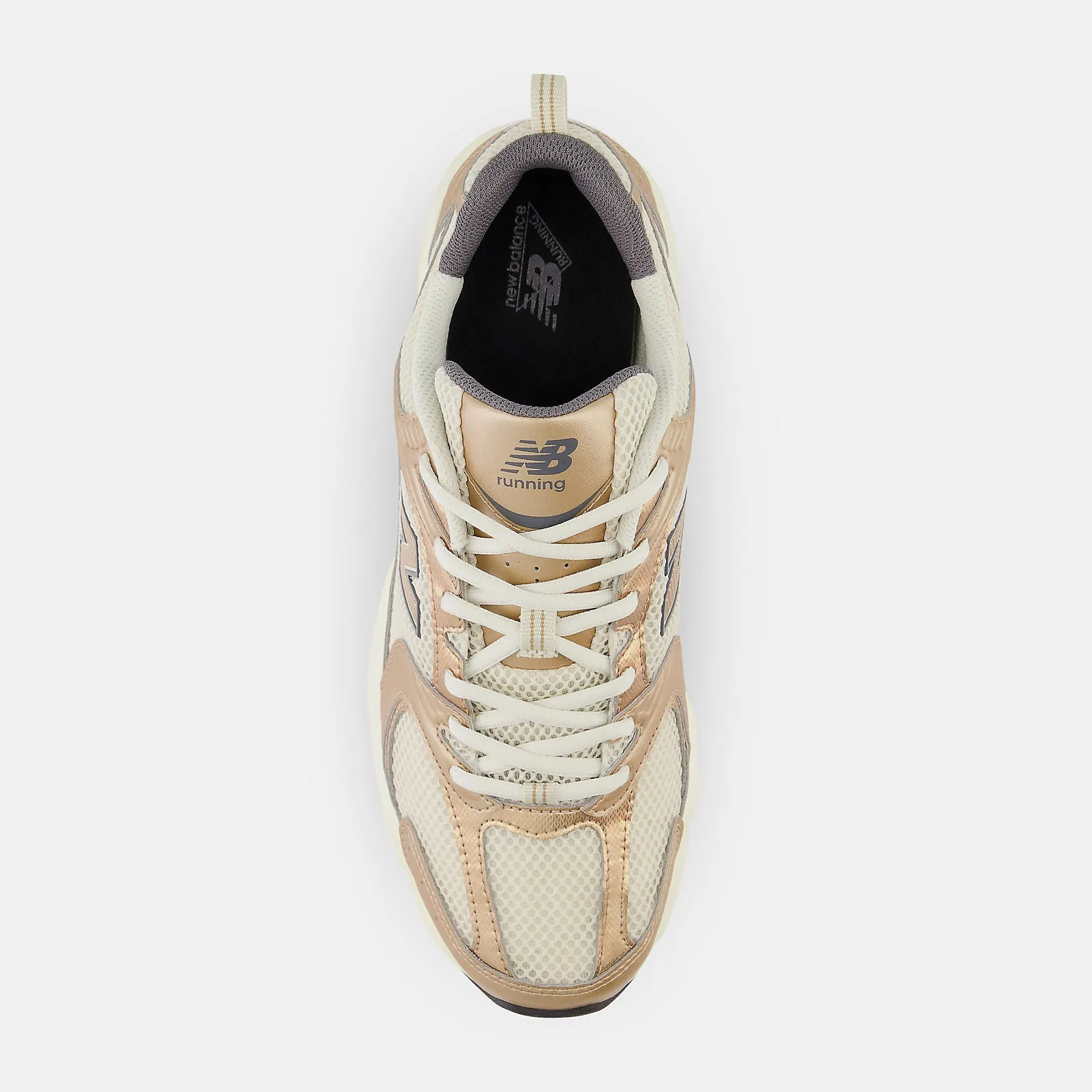 530 Sneaker (Turtledove + Gold Metallic + Magnet)