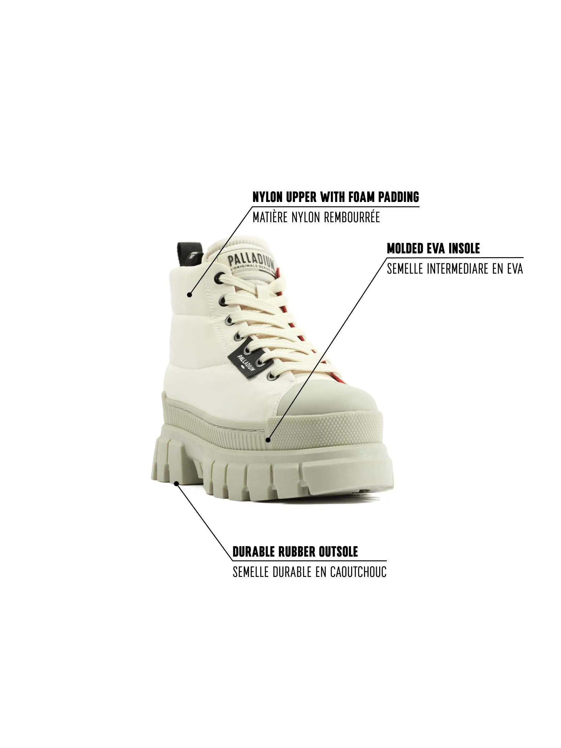 98863-175-M | REVOLT BOOT OVERCUSH | ALMOND MILK