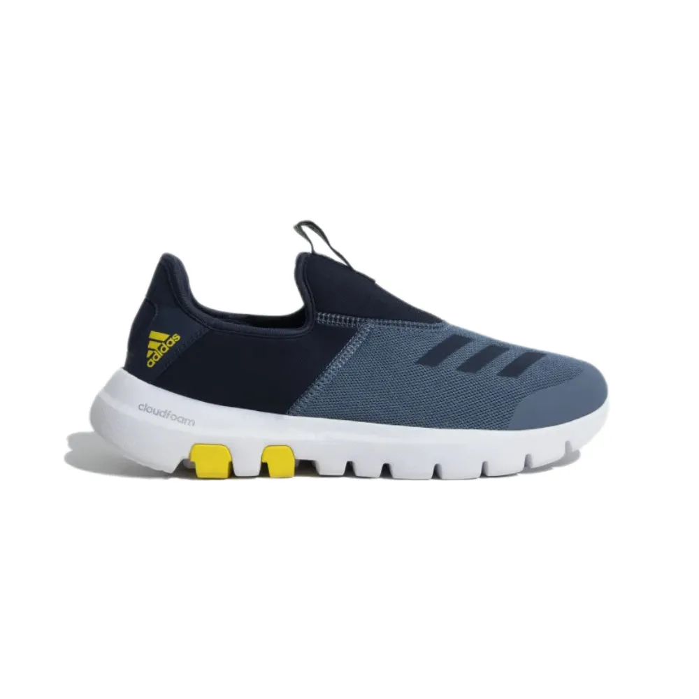 Adidas Men's Walkpal Running Shoe (Wonder Steel/Collegiate Navy/Impact Yellow)