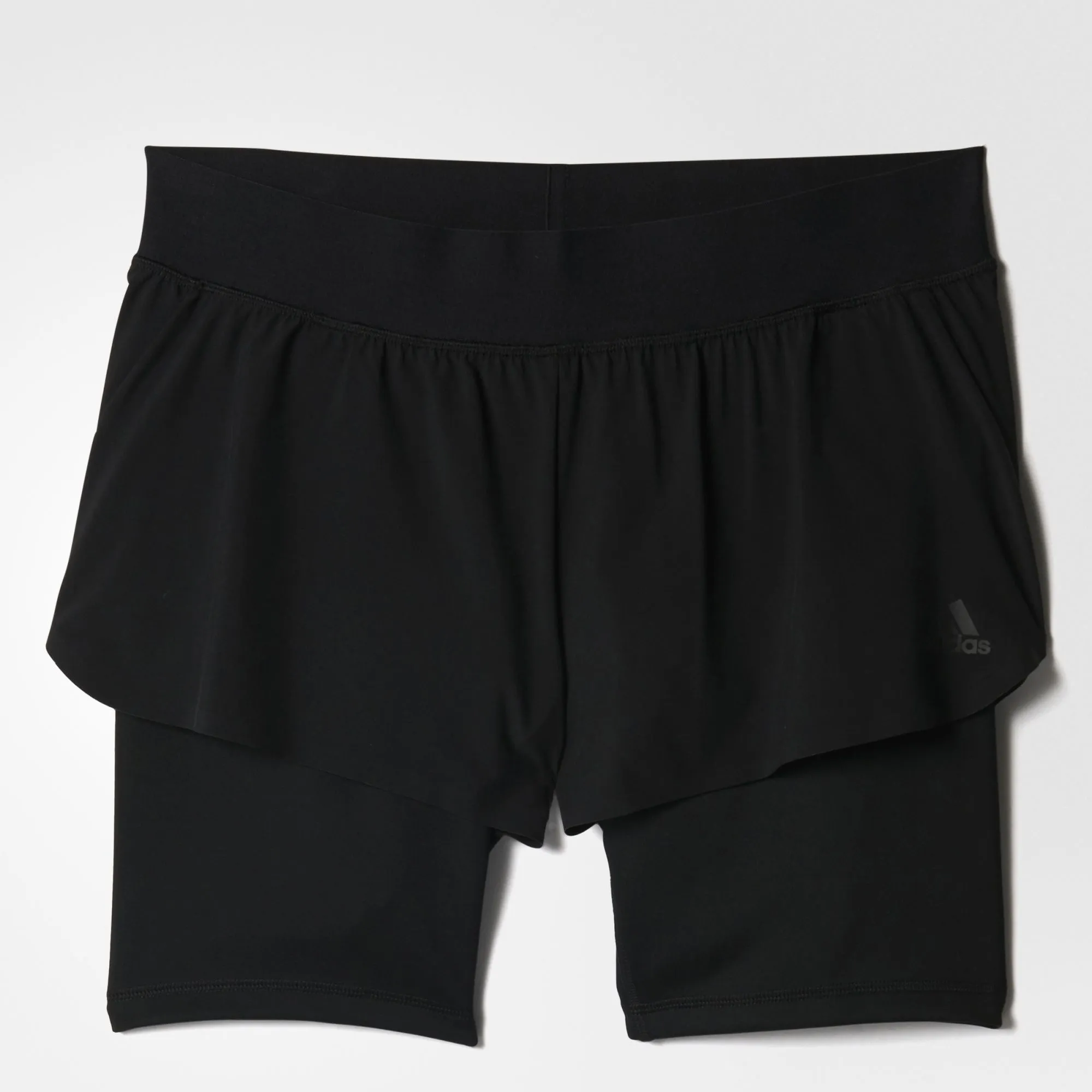 Adidas Women's Two in One Gym Short Black AP9520