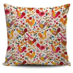 Adorable Chicken Pillow Cover