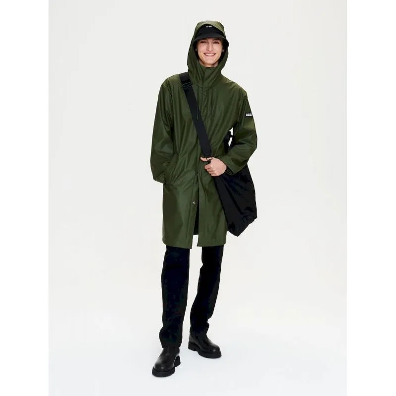 Aigle  Parka longue matière waterproof à capuche - Parka - Uomo