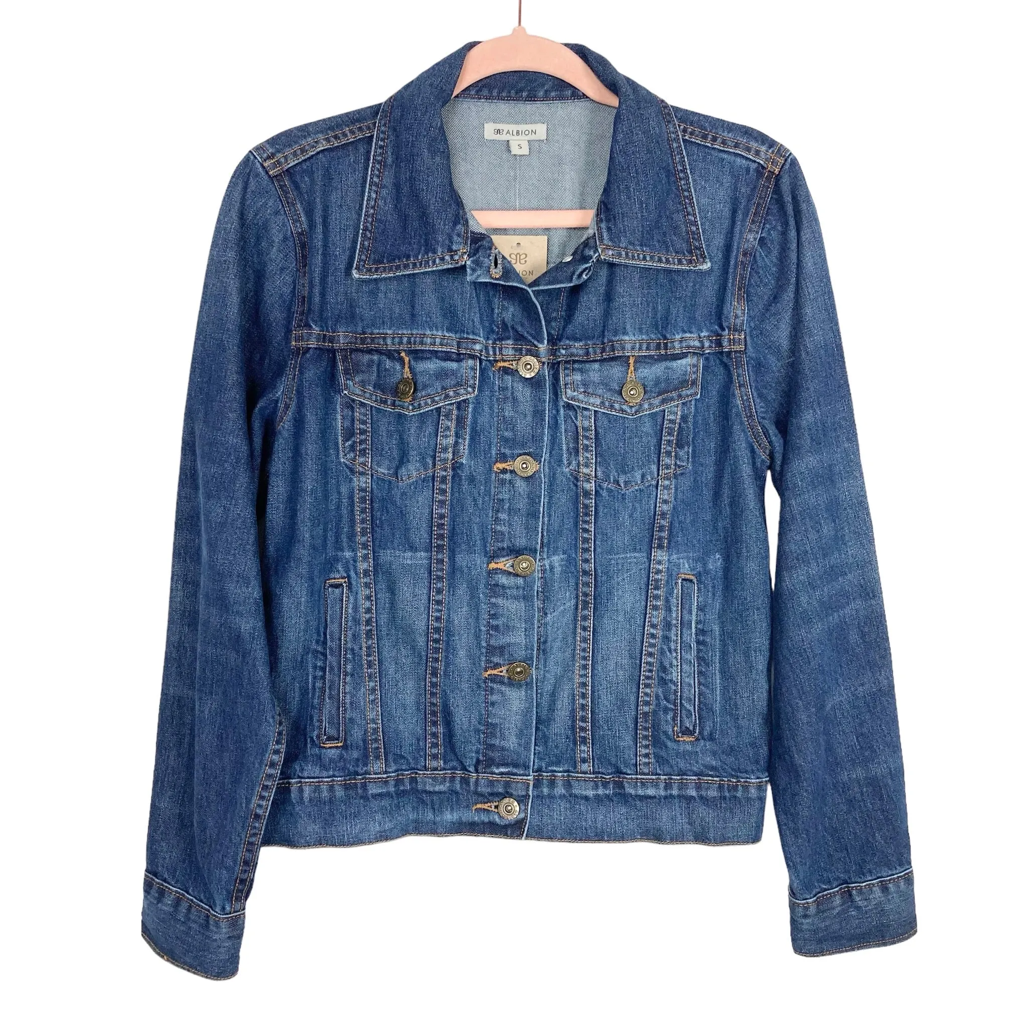 Albion Morgan Classic Denim Jacket NWT- Size S