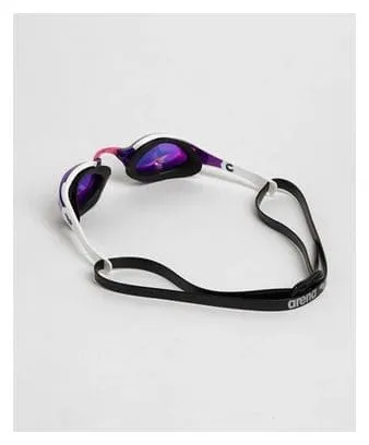 Arena Cobra Edge Swipe Mirror Glasses Purple White Black