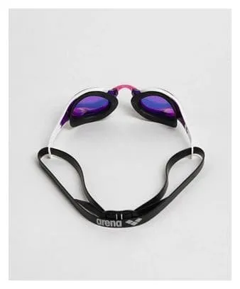 Arena Cobra Edge Swipe Mirror Glasses Purple White Black