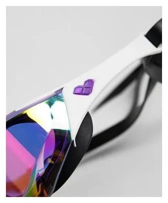 Arena Cobra Edge Swipe Mirror Glasses Purple White Black