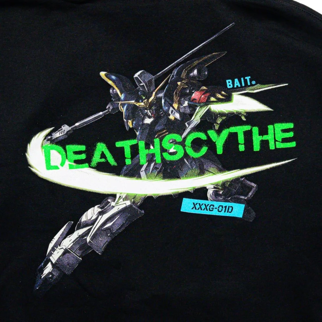 BAIT x Gundam Universe Men Deathscythe Hoody (black)