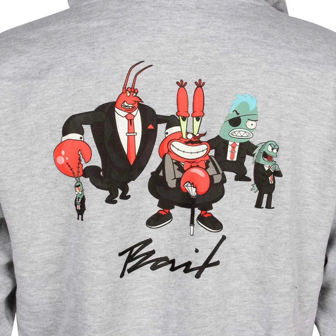 BAIT x SpongeBob Mr Krabs Pullover Hoody (gray)