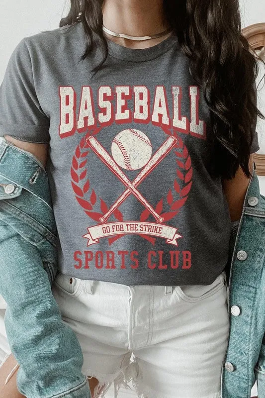 Baseball Sports Club Graphic T Shirts