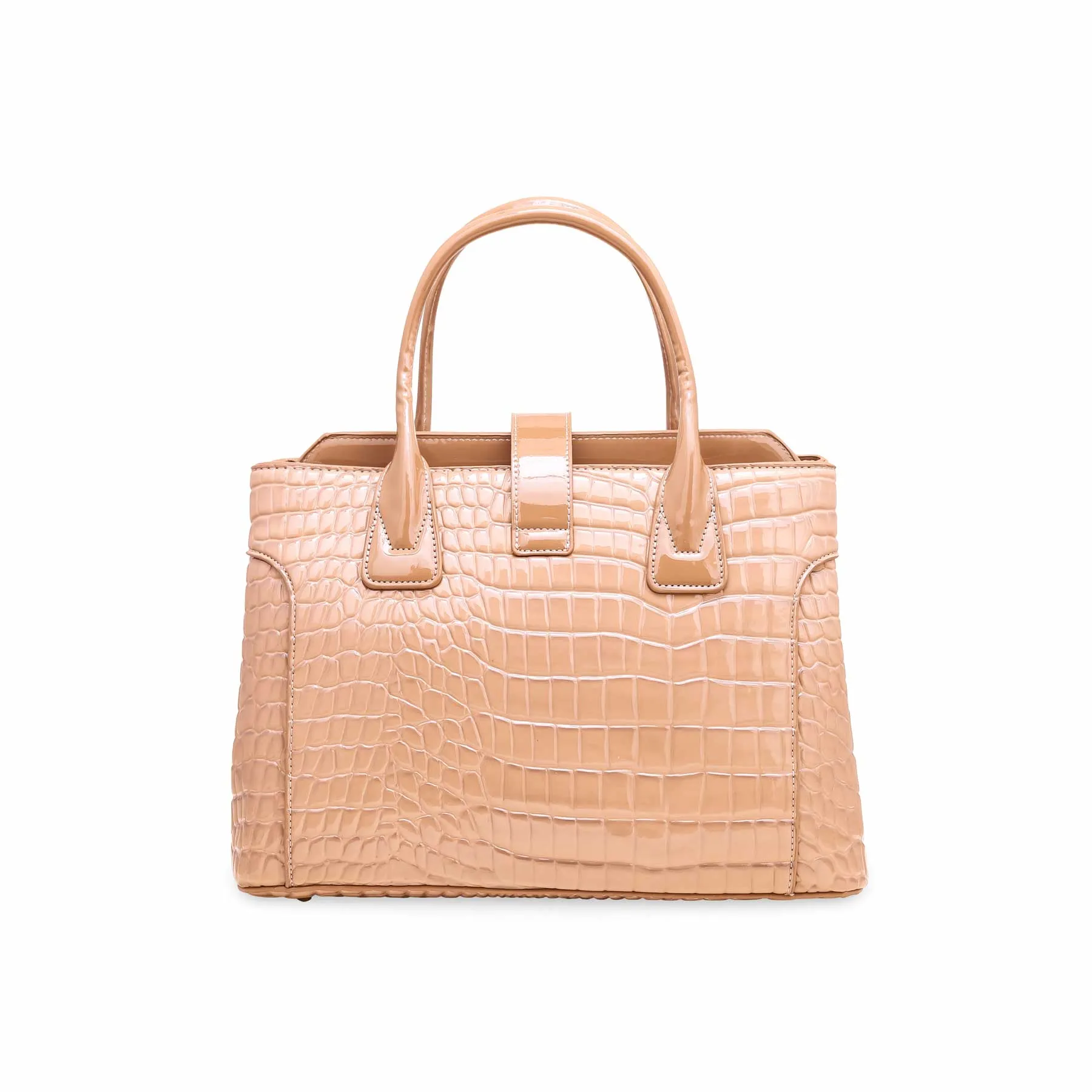 Beige Formal Hand Bag P36125