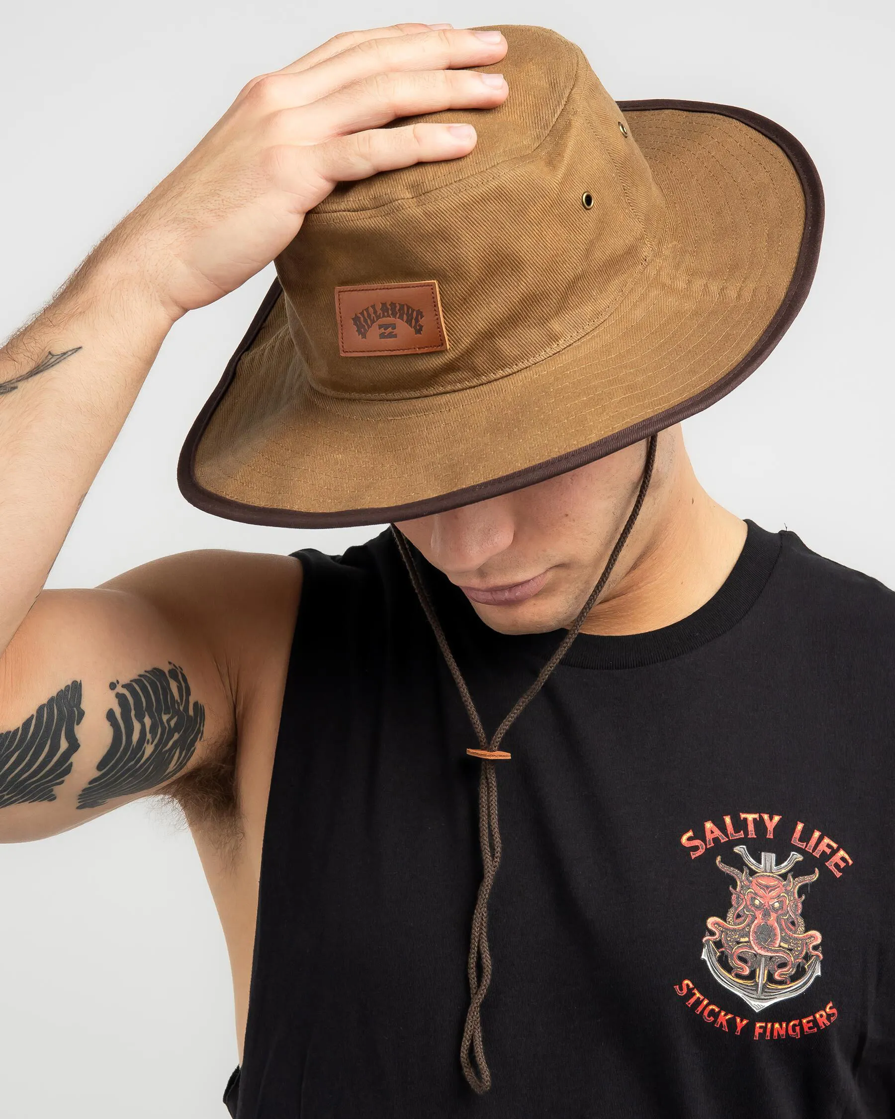 Billabong Waxed Twill Big John Hat