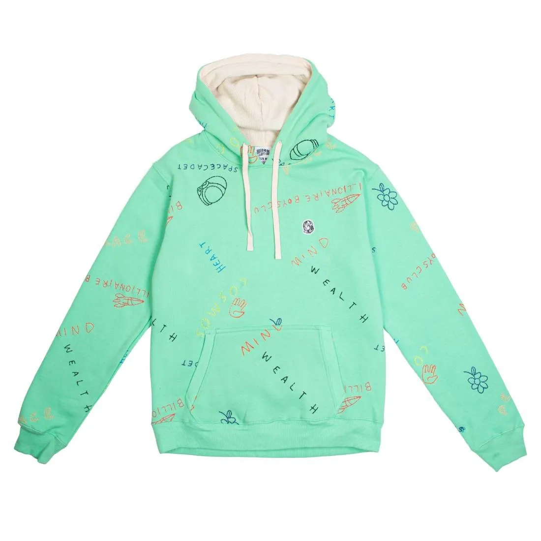 Billionaire Boys Club Men Scribble Hoody (green / spring bud)