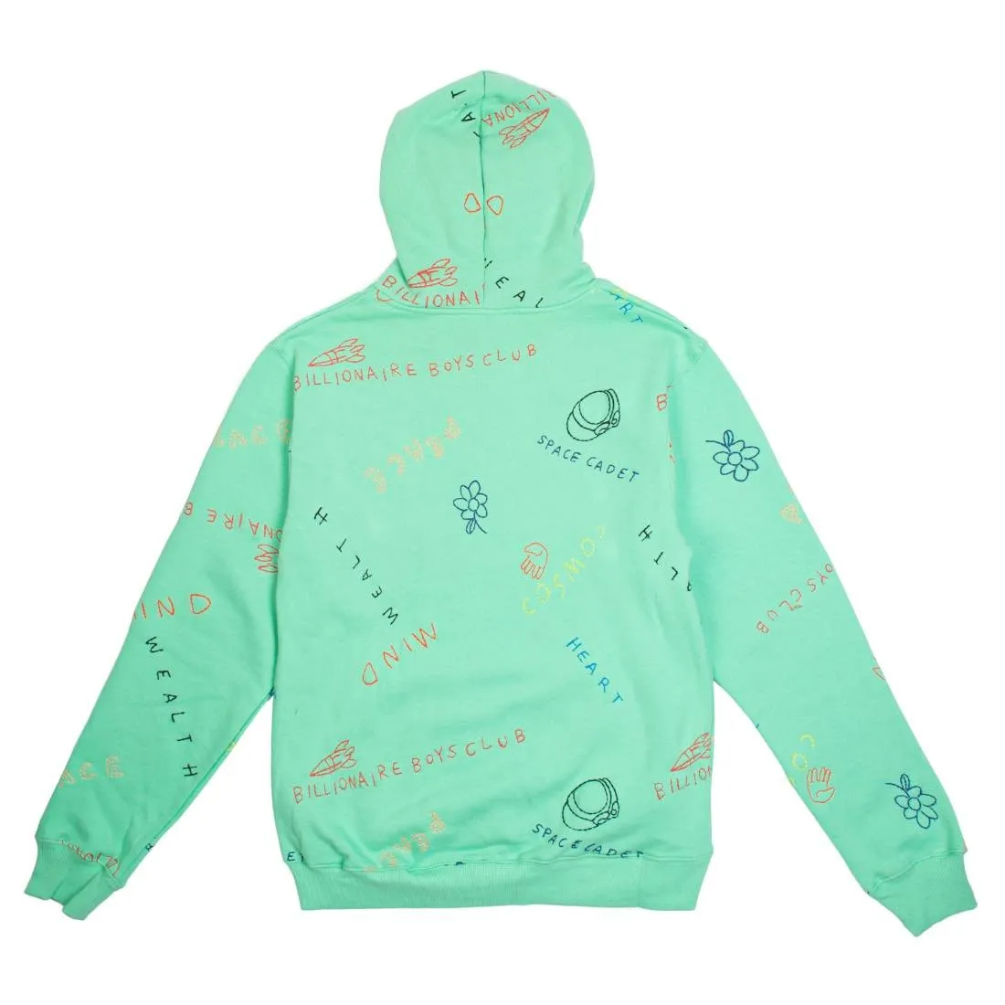 Billionaire Boys Club Men Scribble Hoody (green / spring bud)