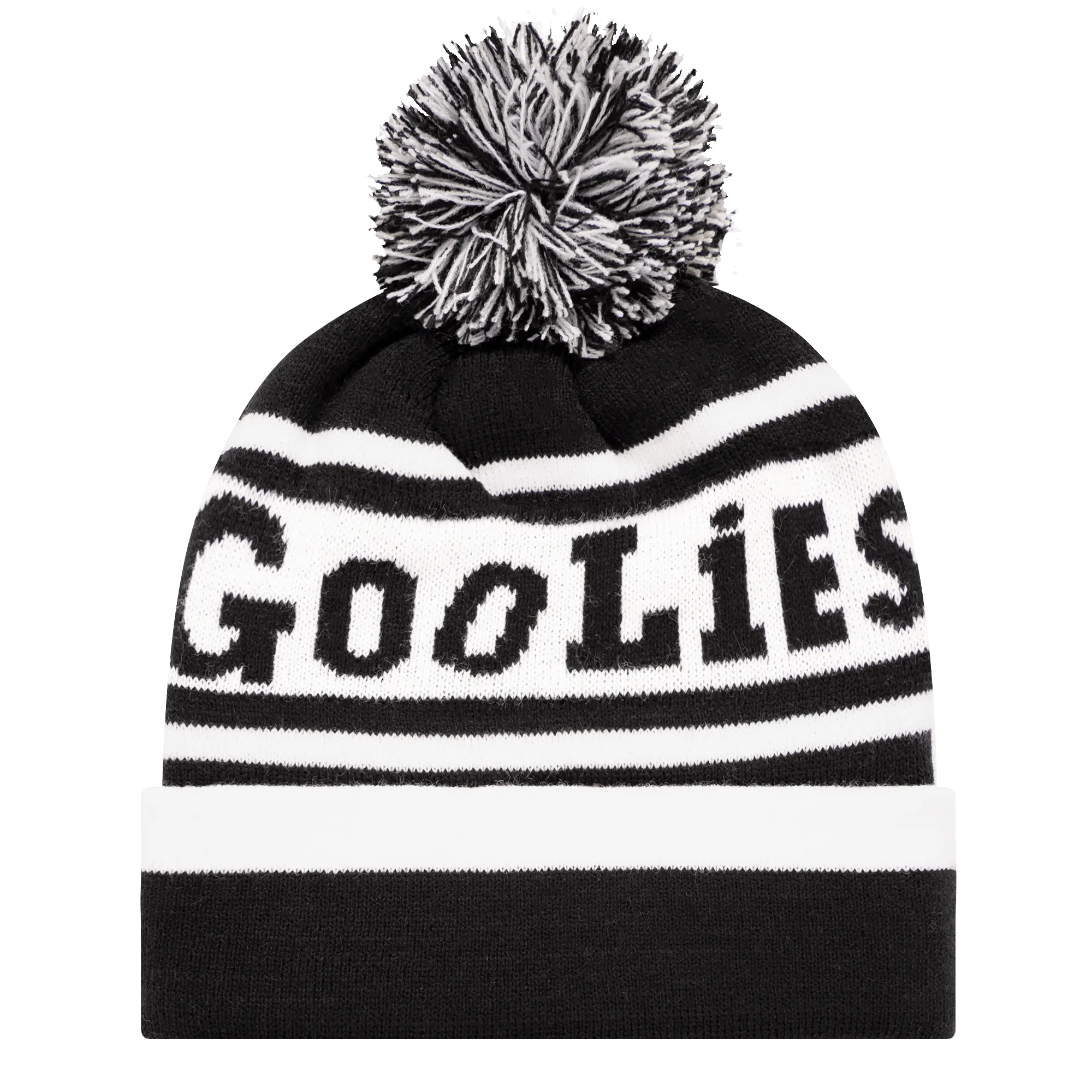 Black | White - Kids (Goolies) Bobble Hat