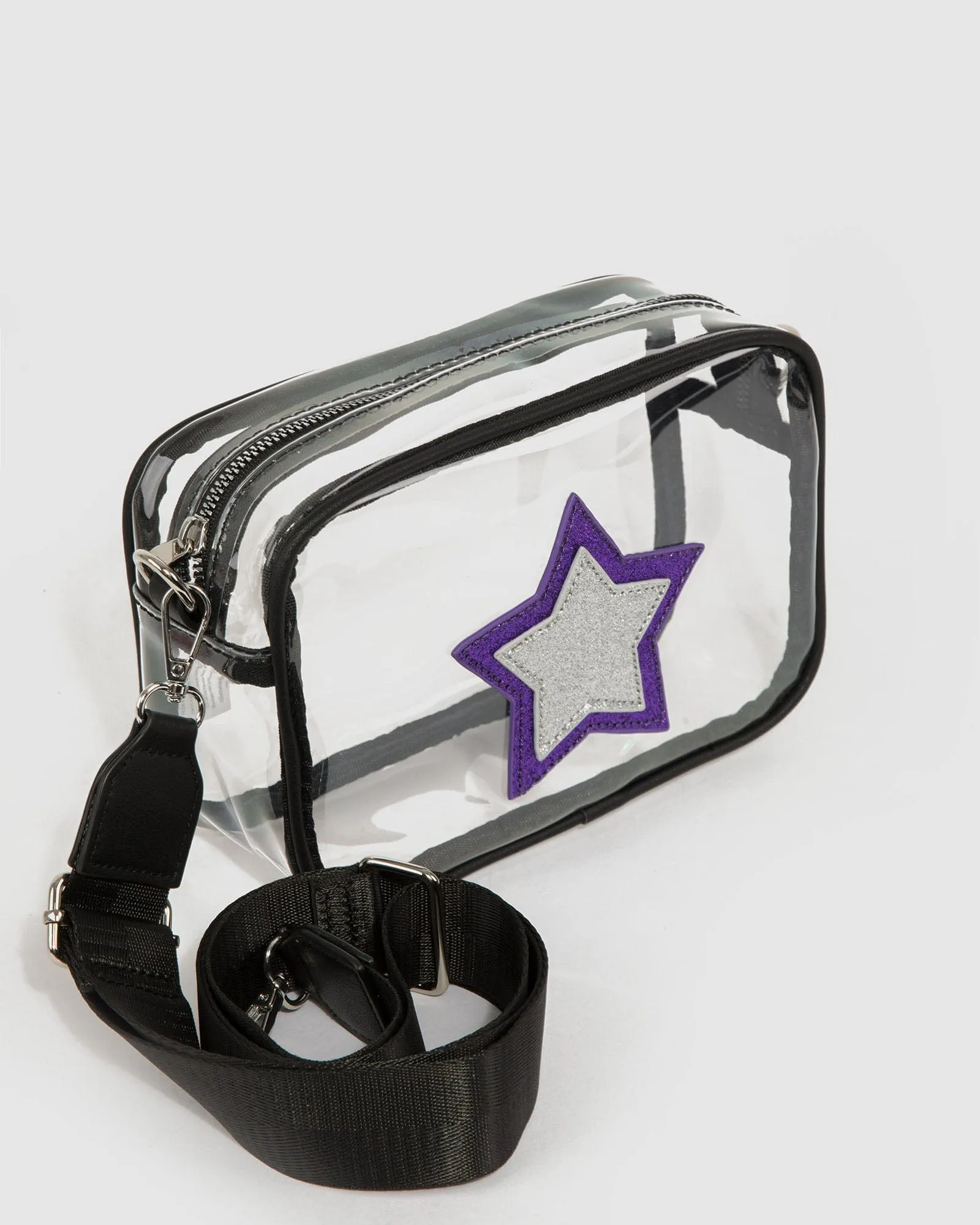 Black Star Selena Clear Crossbody Bag