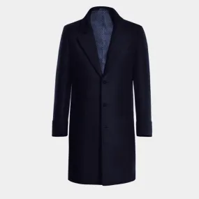 Blue Long Overcoat