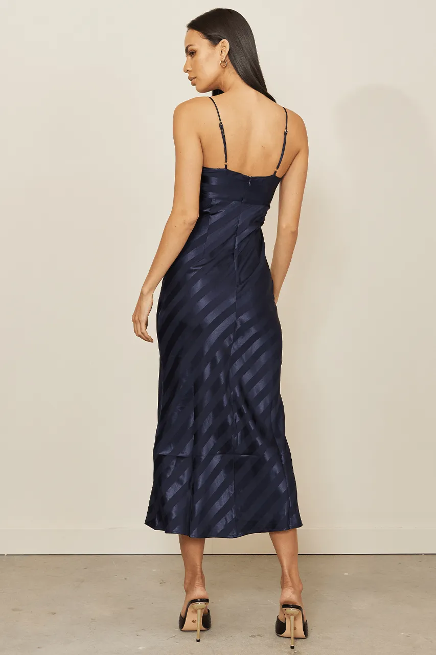 Brax Slip Dress - Navy