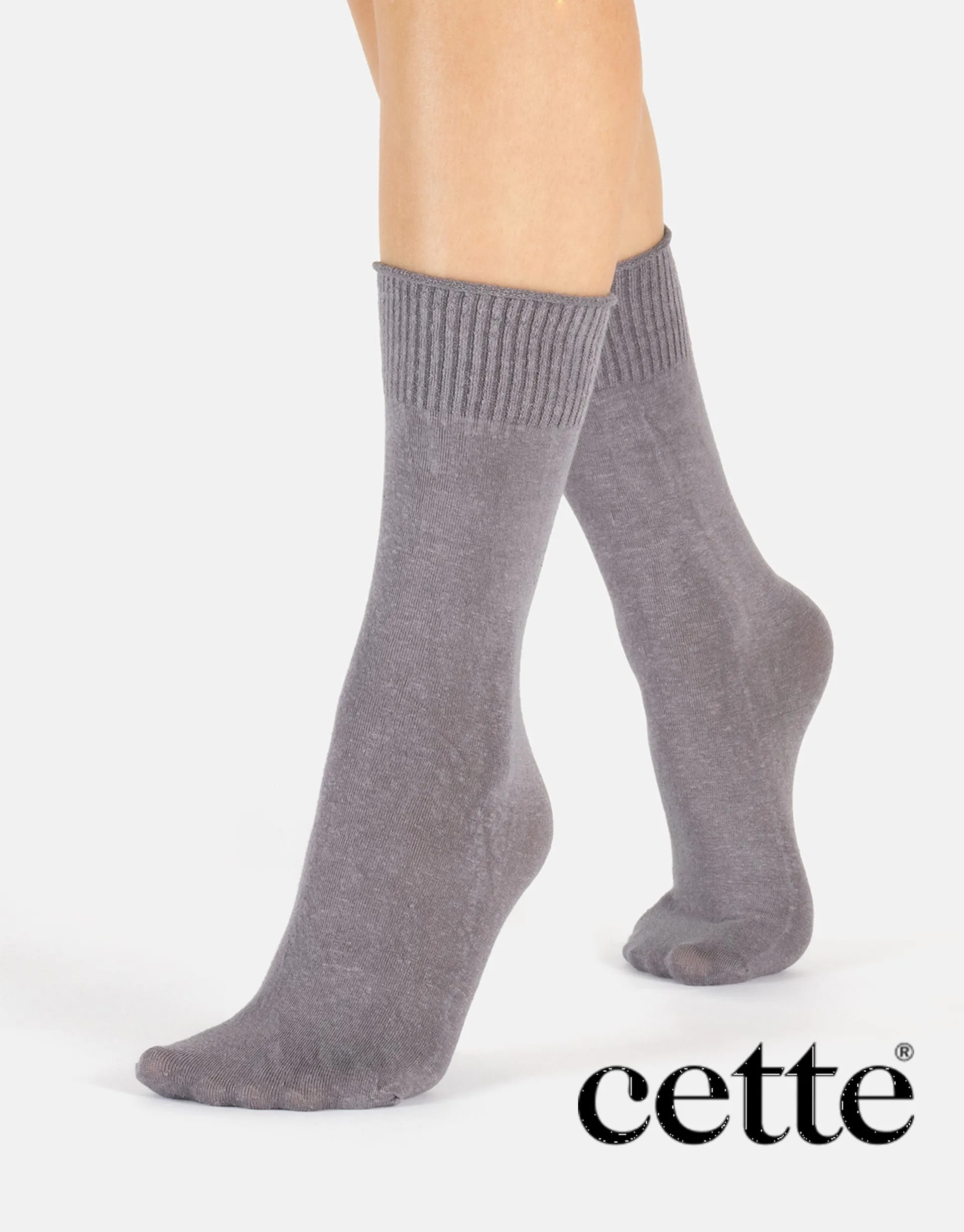 Cette Linen Socks 290-12 Excalibur