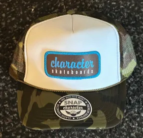 Character - Snapback Hat (Camo/White)