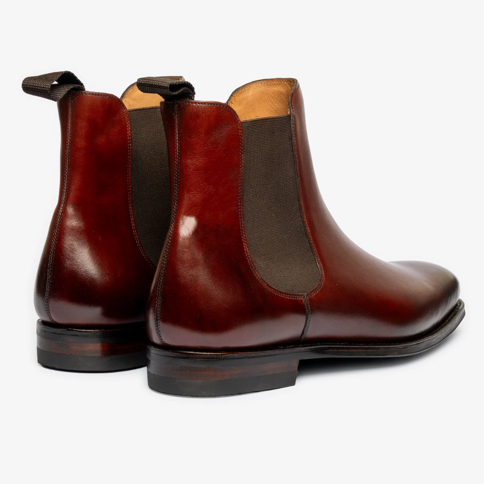 Chelsea Boot - Burgundy - Yama Last