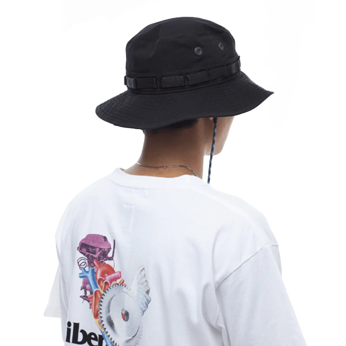 CORDURA JUNGLE HAT BLACK | Bodega