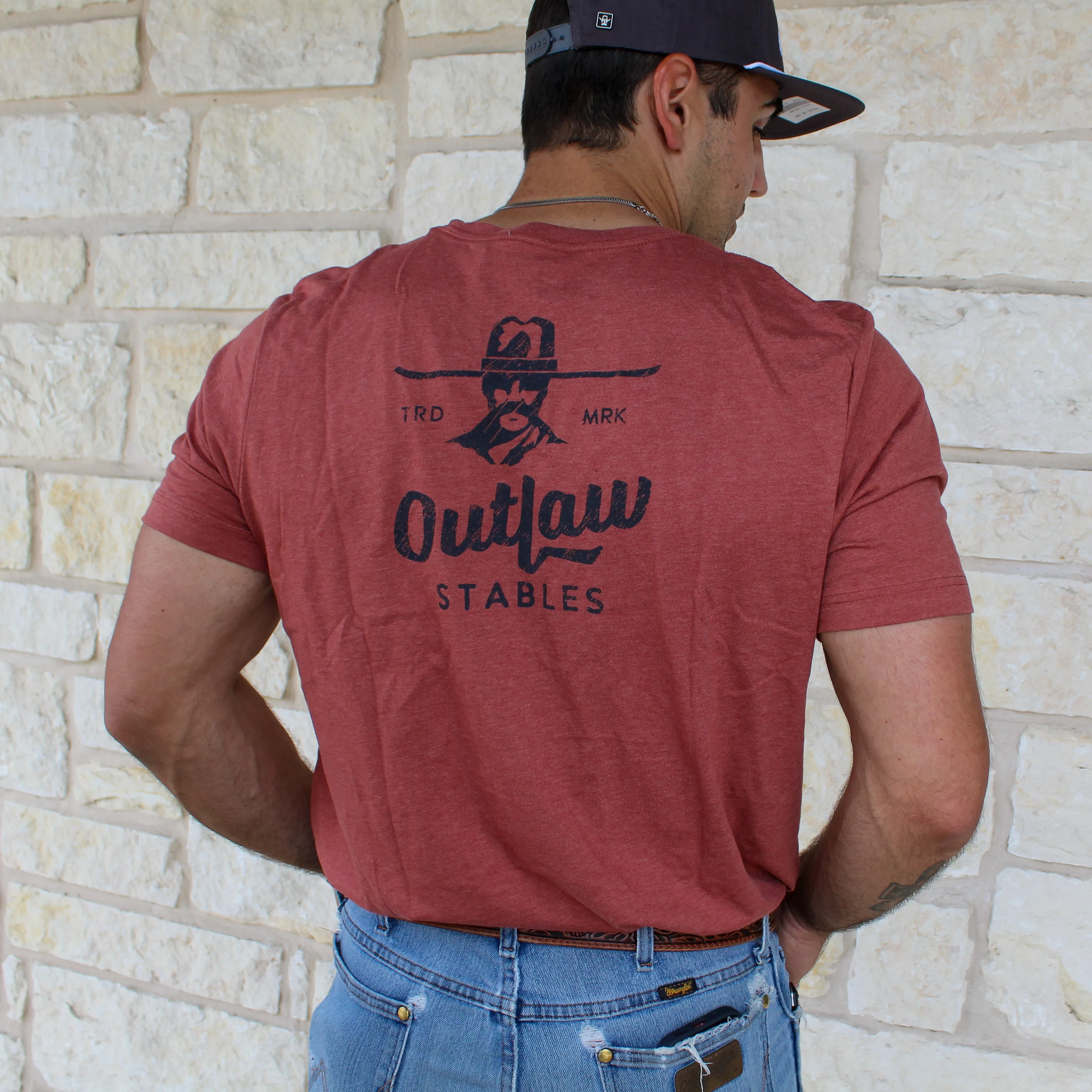 Cowboy Cool Outlaw Stables T-shirt