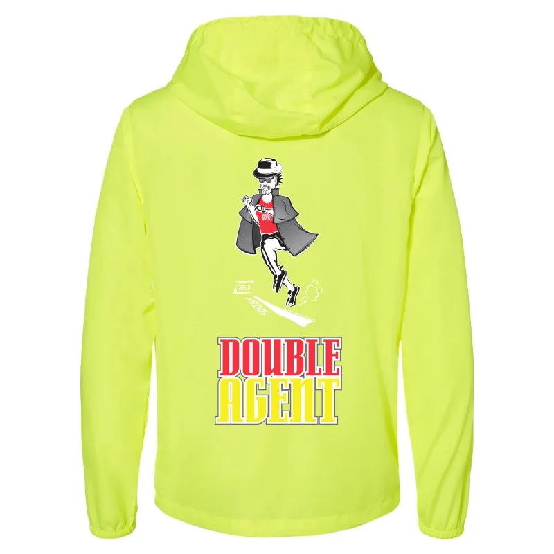 DA Unisex Bright Yellow Windbreaker Jacket