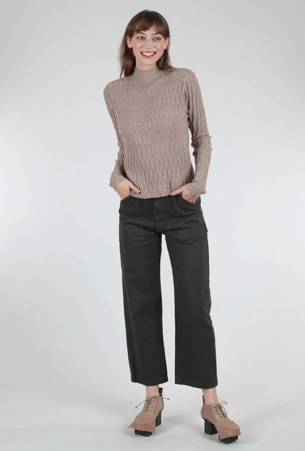 Daza Sweater, Taupe