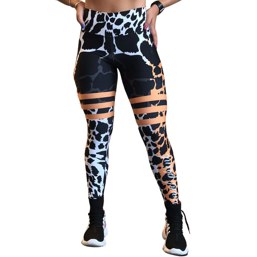 Della Leopard Print Leggings