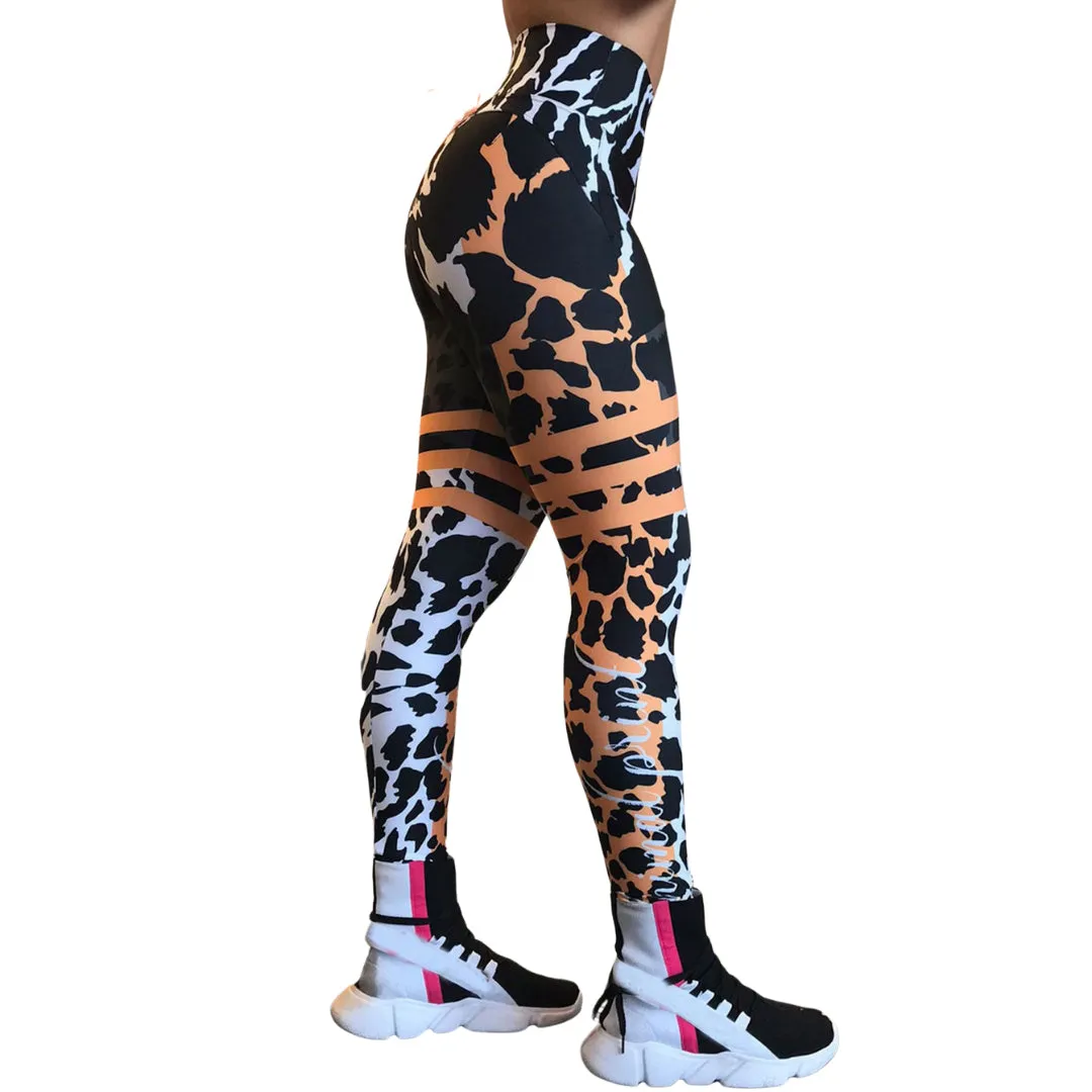 Della Leopard Print Leggings