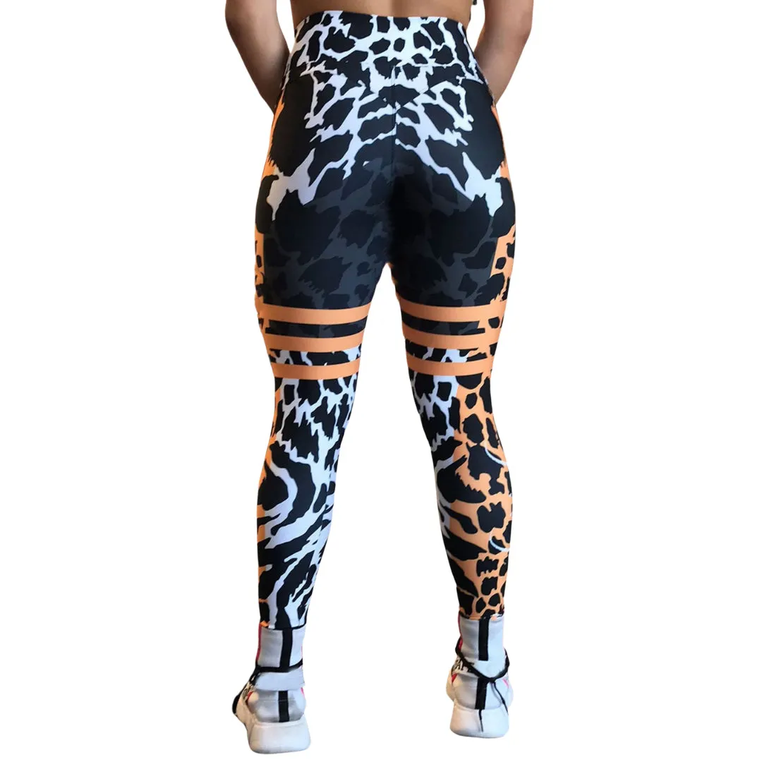 Della Leopard Print Leggings