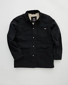 Duck Canvas Chore Coat Black