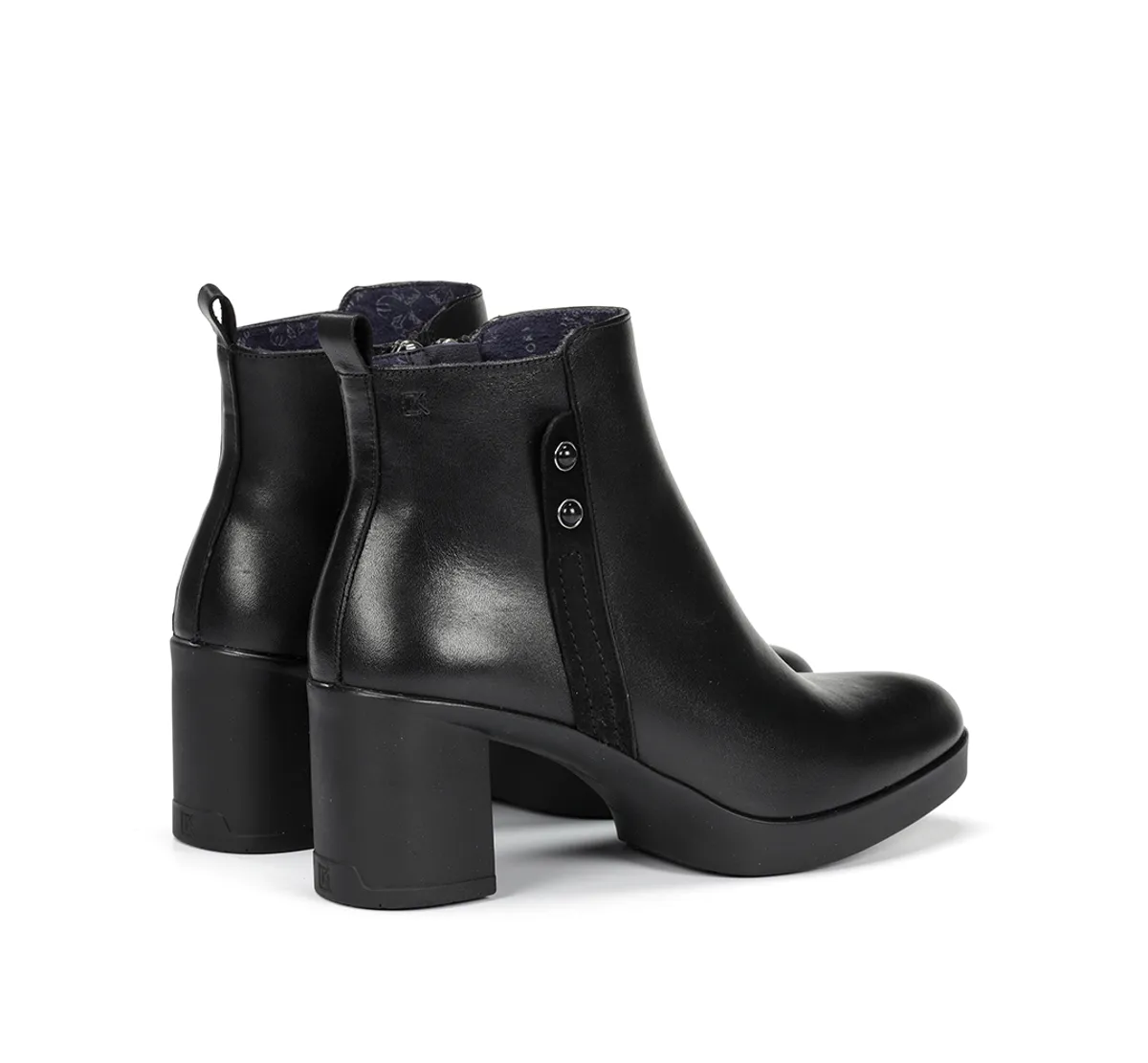 ELITE D9423 Black Ankle Boot