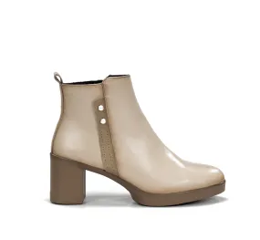 ELITE D9423 Taupe Ankle Boot