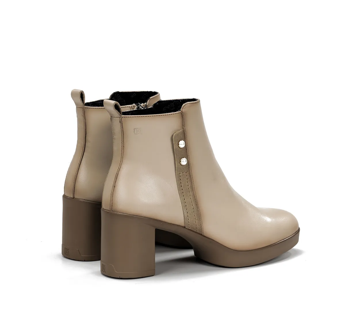 ELITE D9423 Taupe Ankle Boot