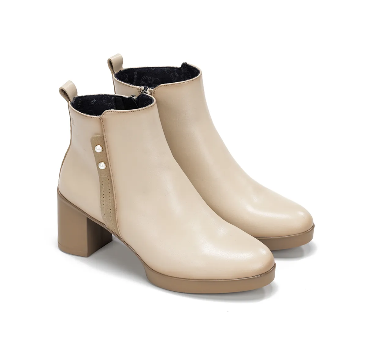 ELITE D9423 Taupe Ankle Boot