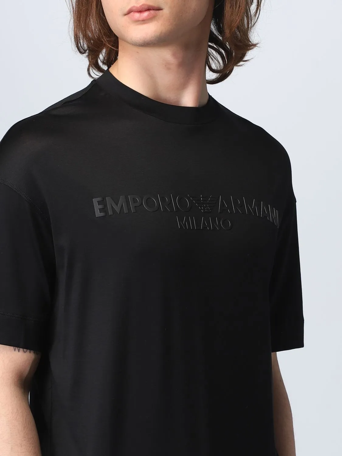 EMPORIO ARMANI  |Cotton Logo T-Shirts