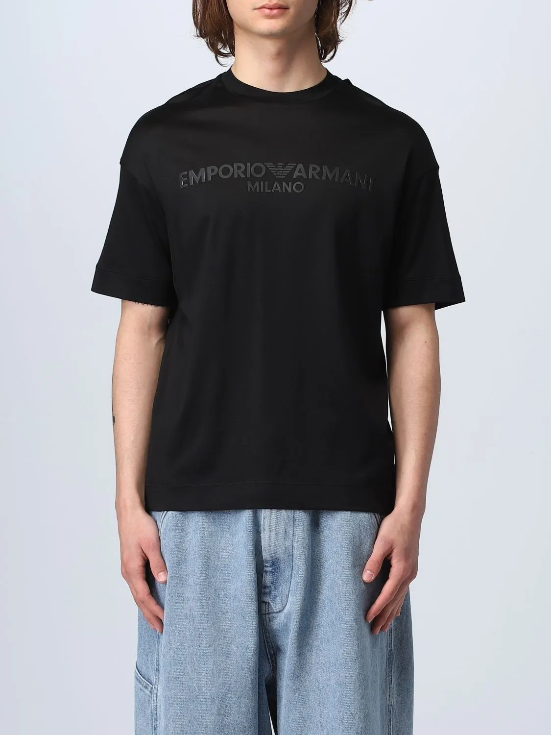 EMPORIO ARMANI  |Cotton Logo T-Shirts