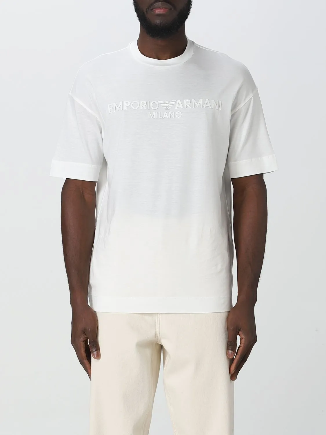 EMPORIO ARMANI  |Cotton Logo T-Shirts