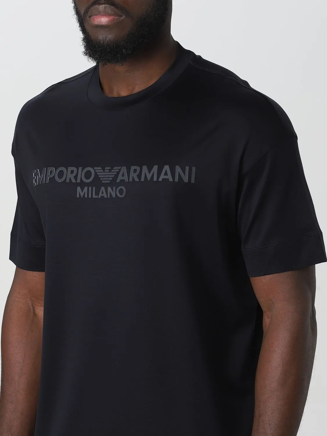 EMPORIO ARMANI  |Cotton Logo T-Shirts