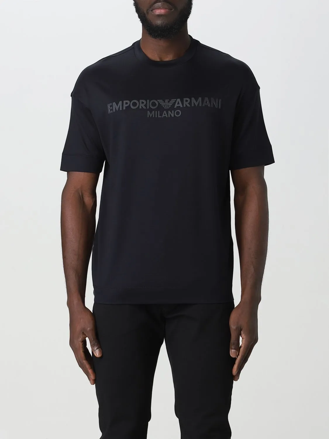 EMPORIO ARMANI  |Cotton Logo T-Shirts