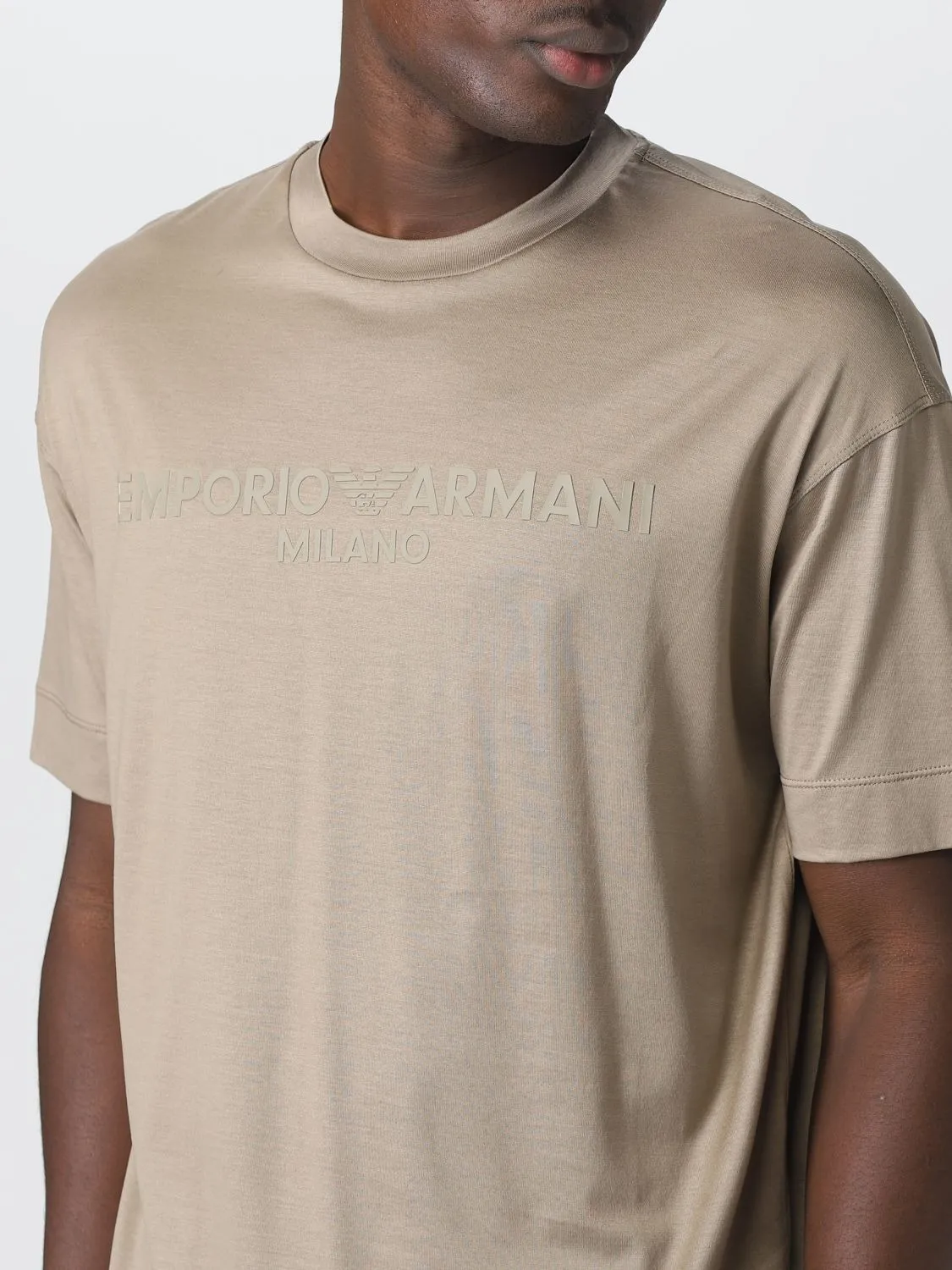 EMPORIO ARMANI  |Cotton Logo T-Shirts