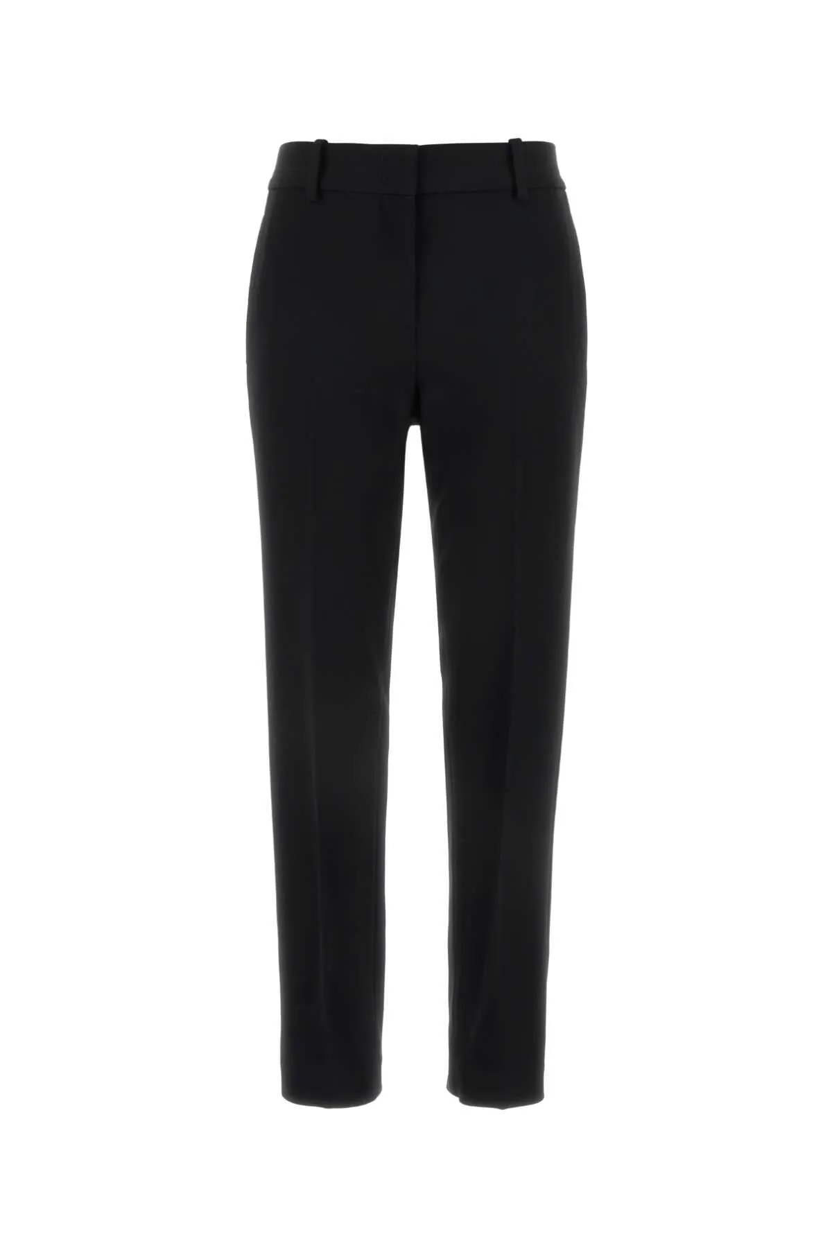 Ermanno Scervino Black Viscose Blend Pant