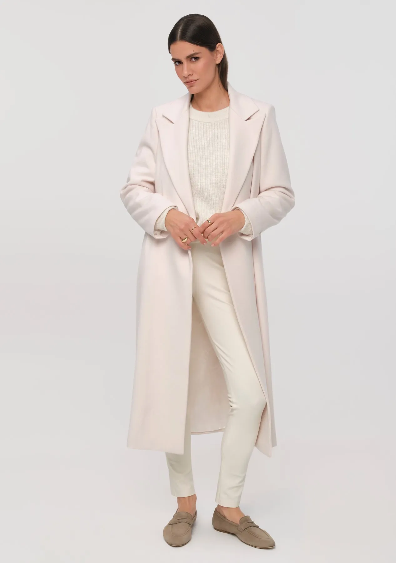 EXES Wool Coat cajo