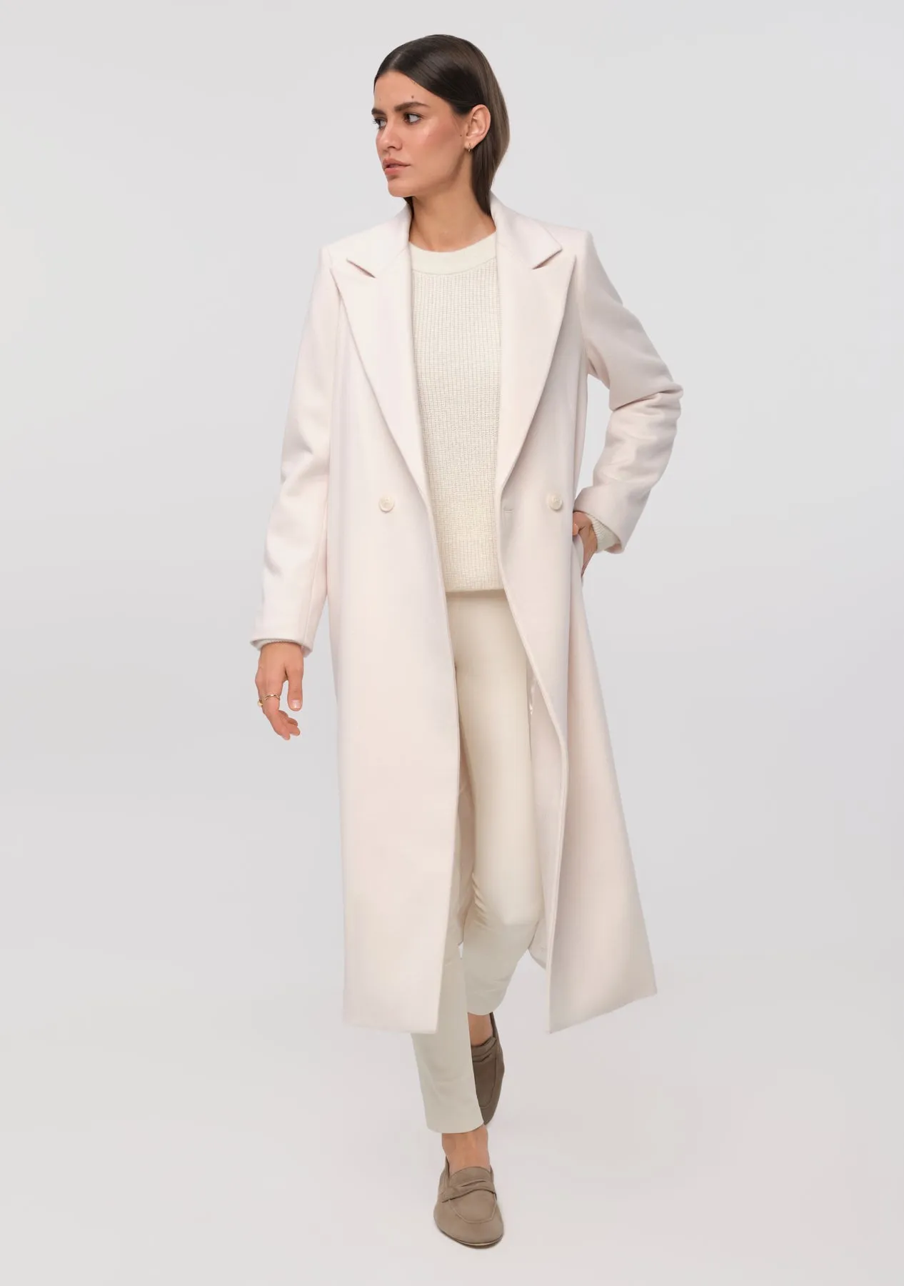 EXES Wool Coat cajo