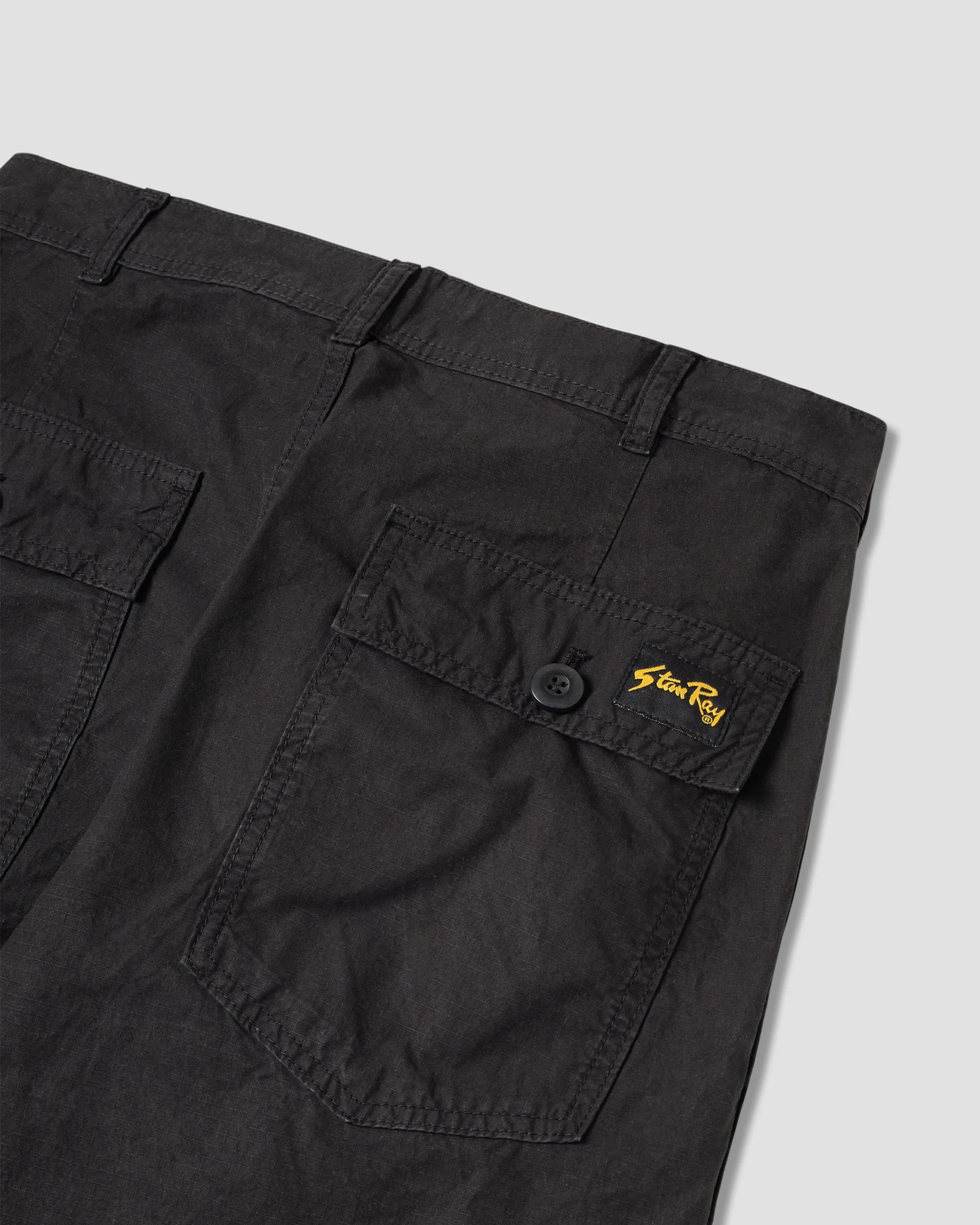 Fat Pant (Black Ripstop)