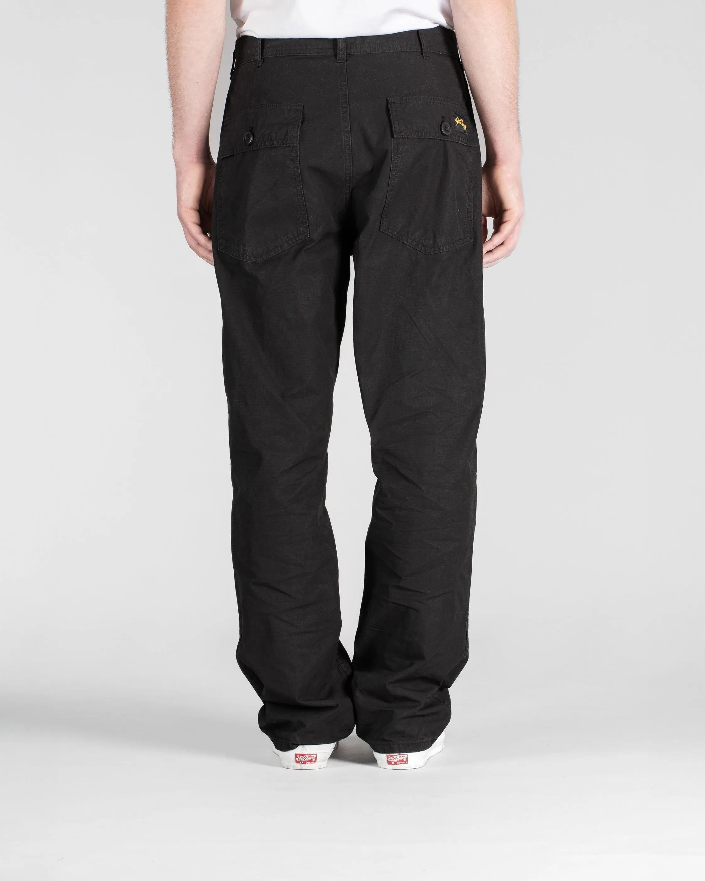 Fat Pant (Black Ripstop)