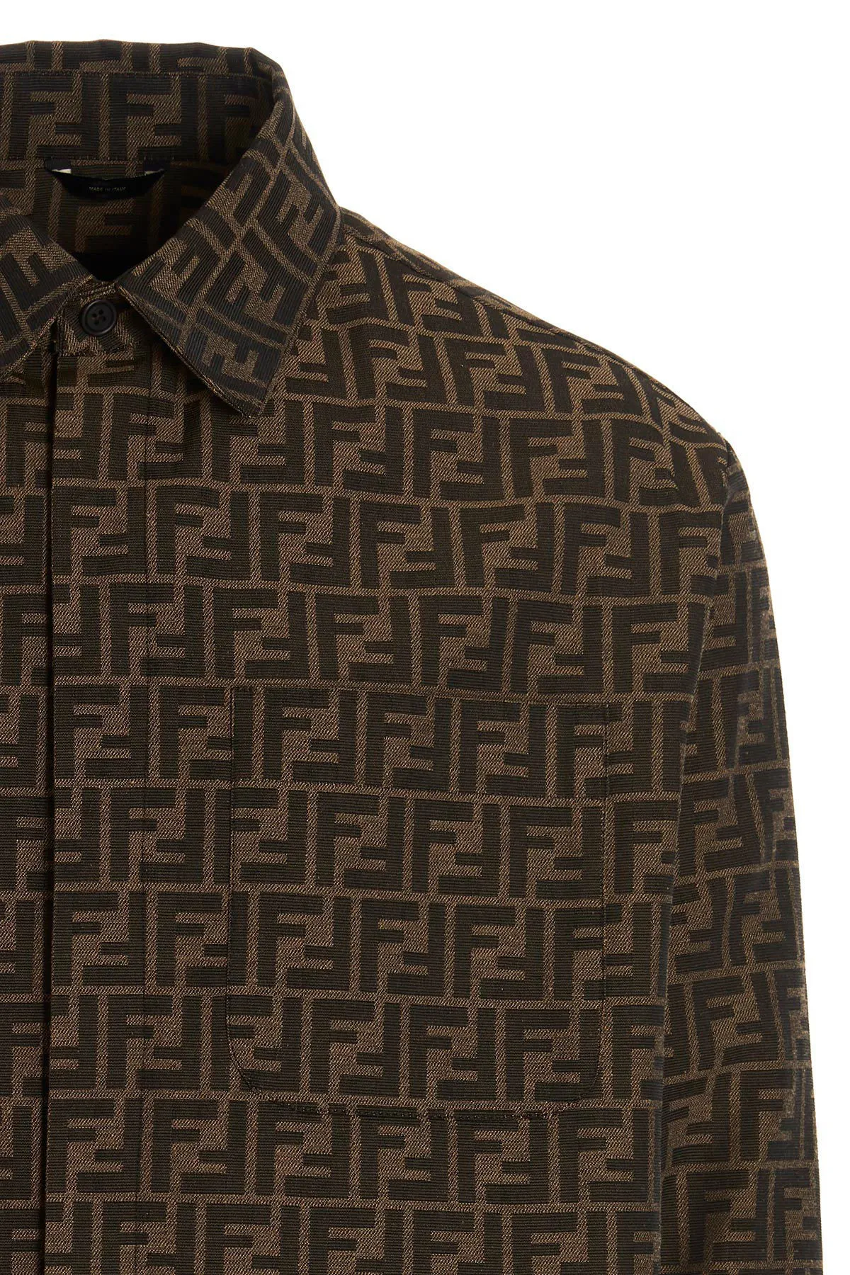 FENDI  |Logo Luxury Shirts