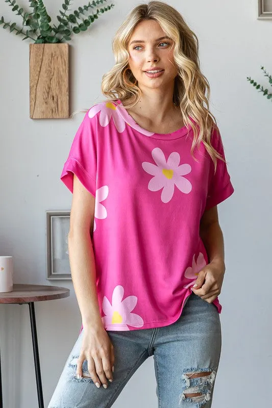 FINAL SALE - All For Love Floral Tees - 2 Colors!